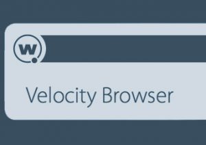 Velocity Browser für die Logistik